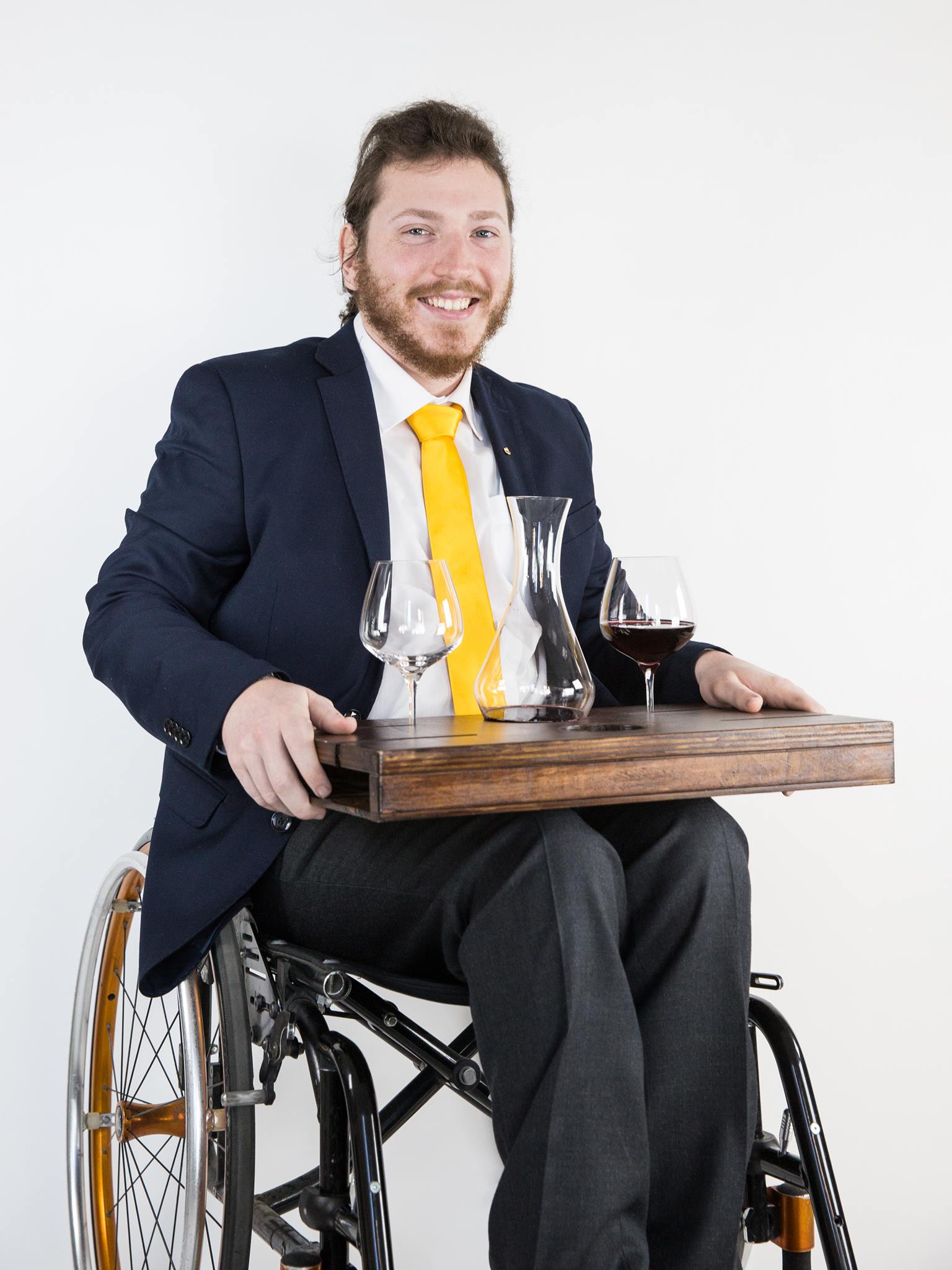 Mirko Pastorelli Wheelchair Sommelier